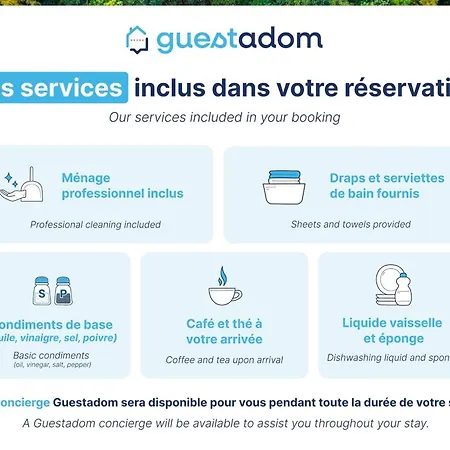 펜션 La Caliniere - Jardin - Wifi *